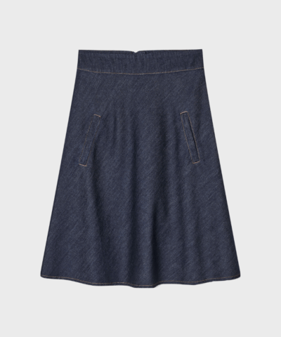 Mads Nørgaard - Cosy Denim Stelly Skirt