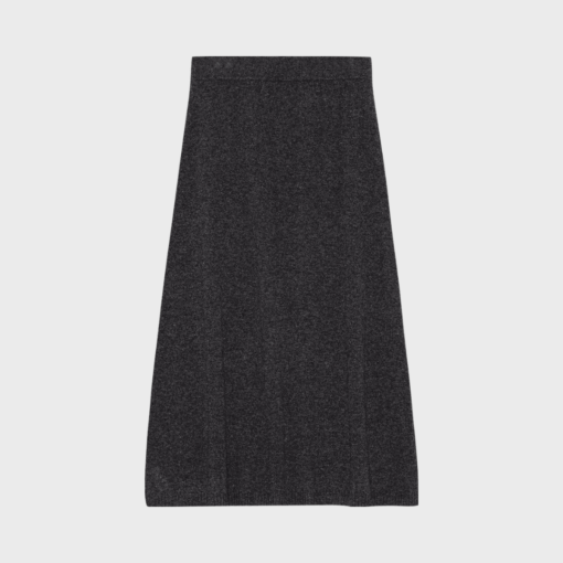 Moshi Moshi Mind - Elma Skirt Merino, Charcoal Melange