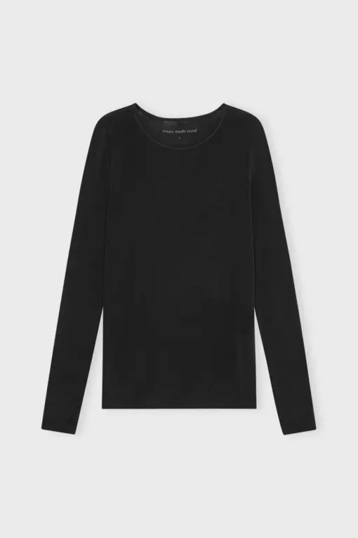 Moshi Moshi Mind – Evermore Tee, Black - Billede 4