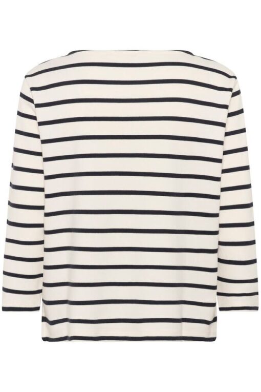 Part Two – Nela T-shirt, Dark Navy Stripe - Billede 8