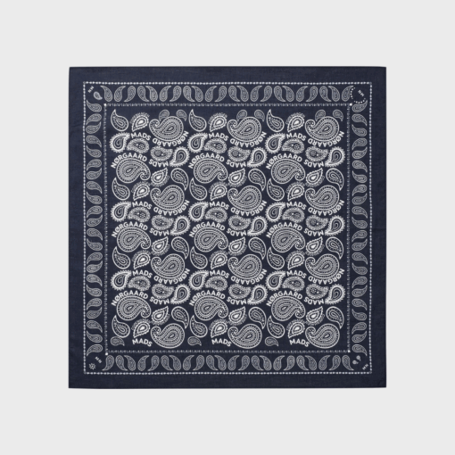 Mads Nørgaard – Soft Cotton Paisley Scarf, Parisian Night