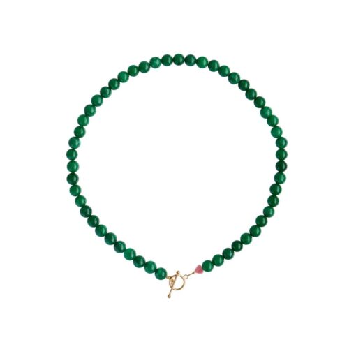 Stine A - Cherrie Bon Bon Necklace, Happy Green - Billede 2