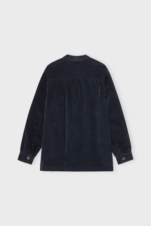 Moshi Moshi Mind - Tales Shirt Corduroy, Dark Navy - Billede 4