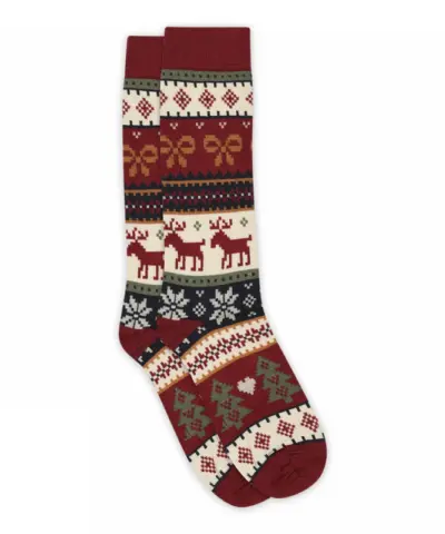 Alternative view of MP Denmark - Joy Long Socks - Rød