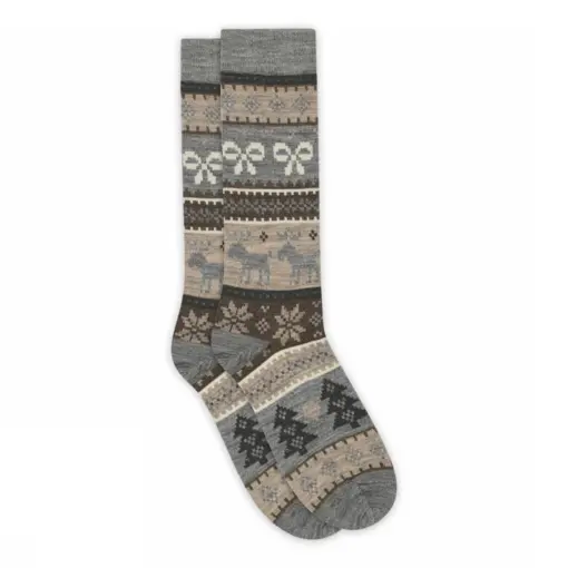 MP Denmark – Joy Long Socks – Grå - Billede 2