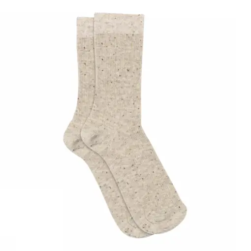 MP Denmark – Betty Socks 3-Pack, Beige Melange - Billede 6