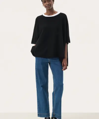 Alternative view of Part Two - Tilanna Poncho Cape, Sort