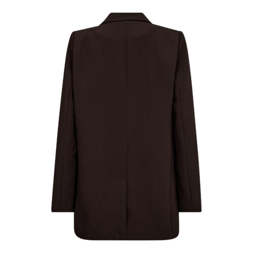 Co’Couture – Volacc Single Oversize Blazer - Dark Brown - Billede 6