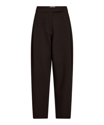 Alternative view of Co’Couture – Volacc Carrot Pleat Pant - Dark Brown