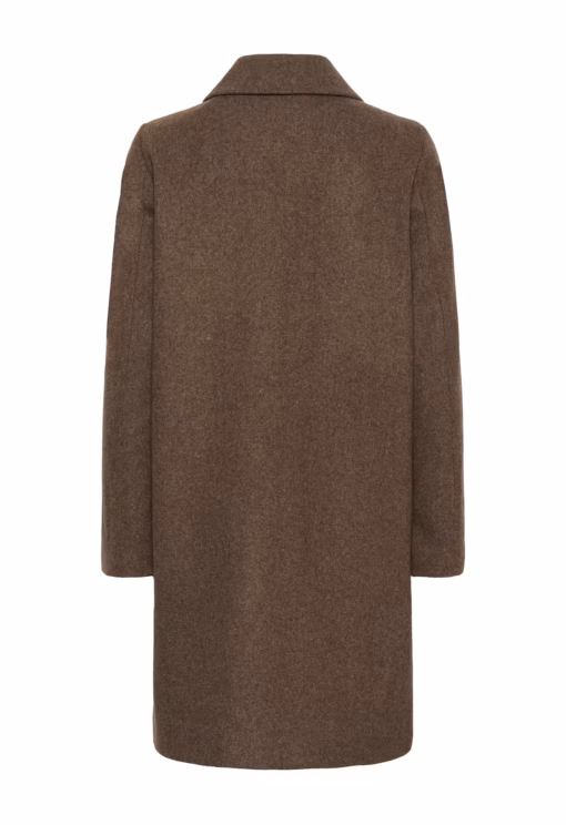 Part Two – Kamillas Frakke, Dark Walnut Melange - Billede 7