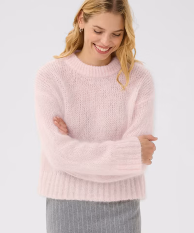 Alternative view of Part two - SillePW Pullover, Mauve Chalk