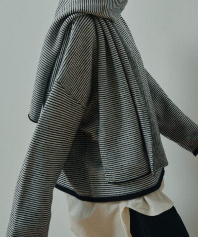 Alternative view of Anne-Mi - Aya knitted scarf, Stribet