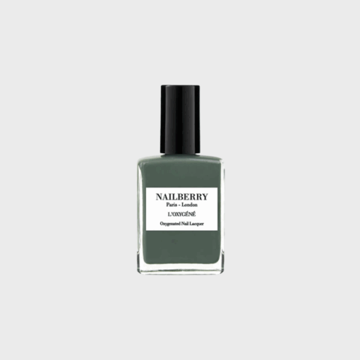 Nailberry – Viva La Vegan (15 ml) | Khaki Grøn Neglelak | Vegansk & 12-fri
