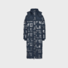 Ball – Basalvadore Long Coat (Sky Captain) | Elegant Quiltet Langfrakke | Fri Fragt