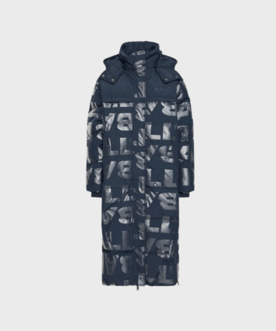 Ball – Basalvadore Long Coat (Sky Captain) | Elegant Quiltet Langfrakke | Fri Fragt