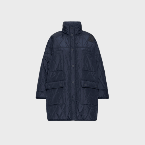 Ball – Baestel Oz Padded Jacket (Sky Captain) | Oversize Quilted Jakke | Fri Fragt