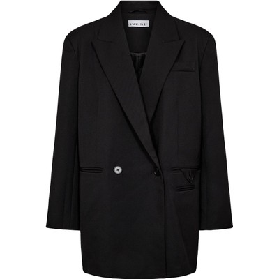 Alternative view of Haute L'amitie - Premiere Oversize Triangle Blazer - Sort