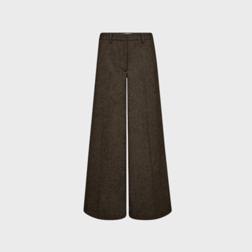 Oversize bukser med høj talje og brede ben fra Ivy Copenhagen. Tilda Pant – stilfuld og komfortabel i struktureret kvalitet.