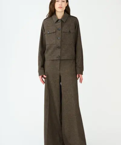 Alternative view of Ivy Copenhagen – Tilda Oversize Pant - Brun