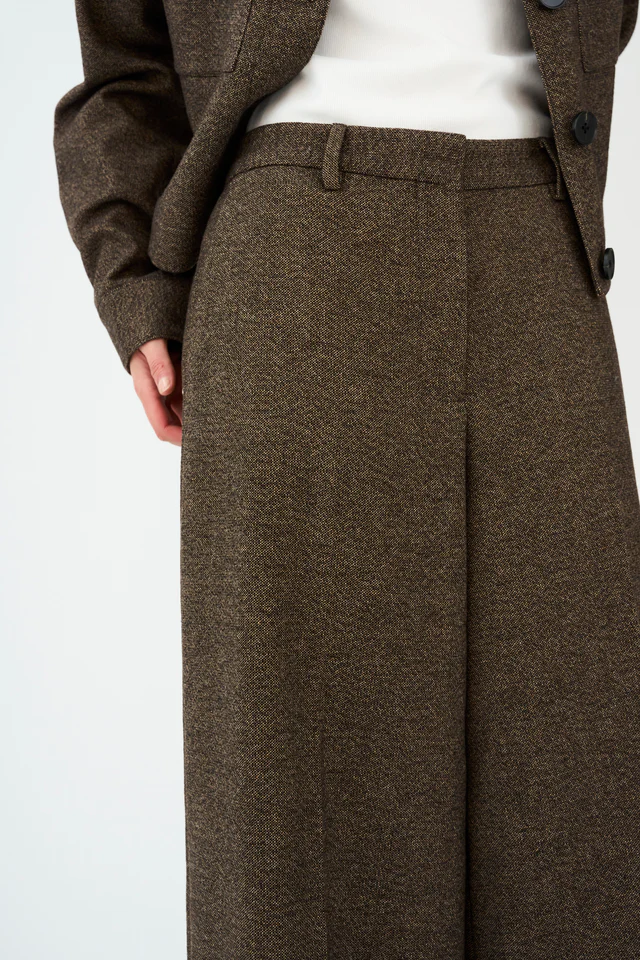 Ivy Copenhagen – Tilda Oversize Pant - Brun - Billede 3