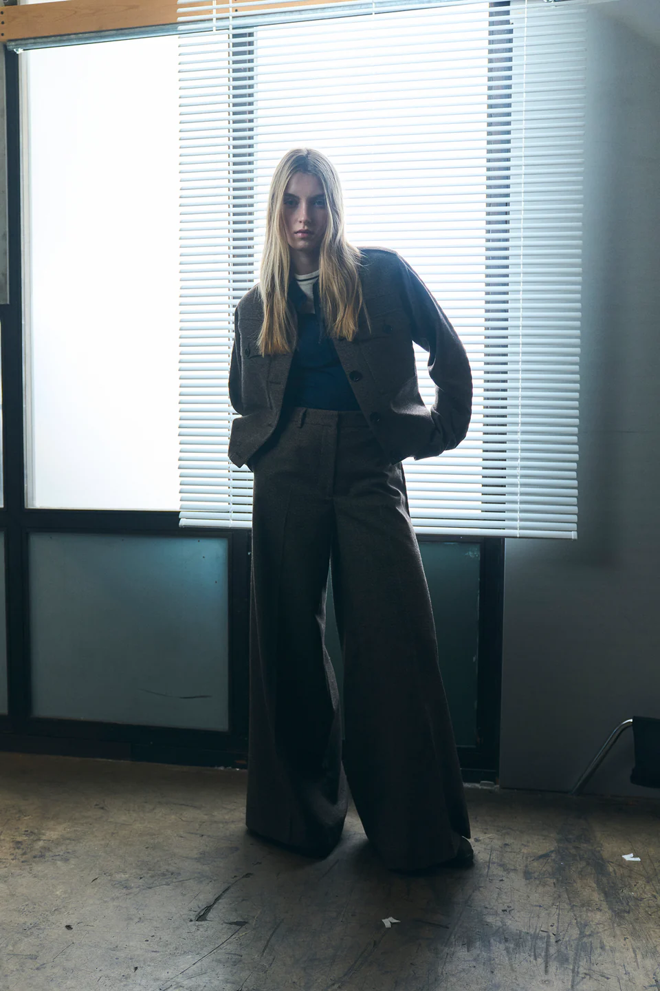 Ivy Copenhagen – Tilda Oversize Pant - Brun - Billede 6