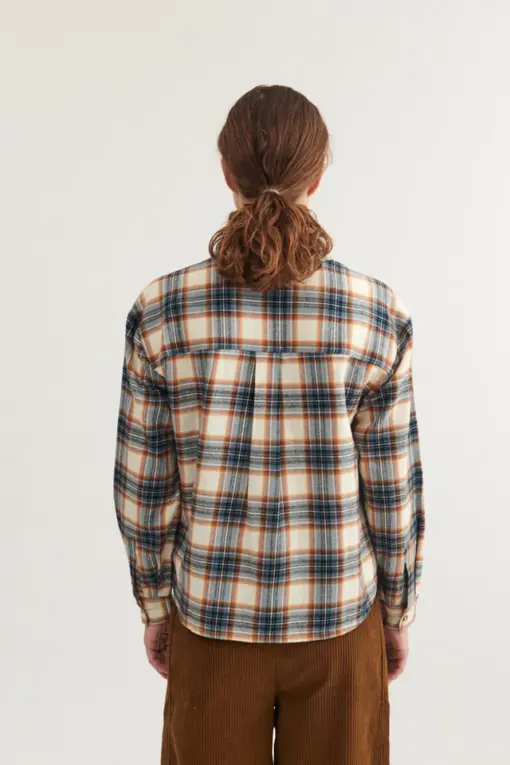 Basic Apparel - Kira Shirt, Blue/Birch - Billede 2