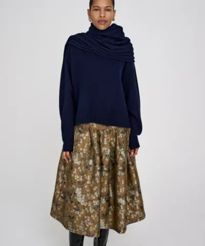 Alternative view of Rabens Saloner - Dalani Boxy Sweater, Navy