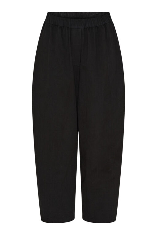 Anne-MI - Flora Barrel Pant, Black - Billede 2