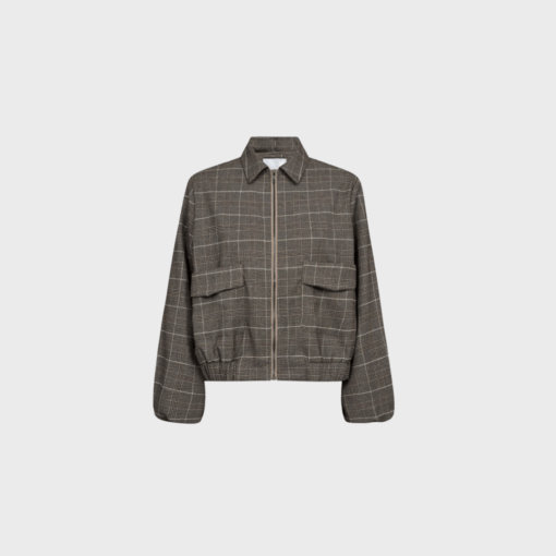 Co’Couture – ClaudineCC Balloon Jacket (Walnut) | Elegant Ballonjakke | Fri Fragt