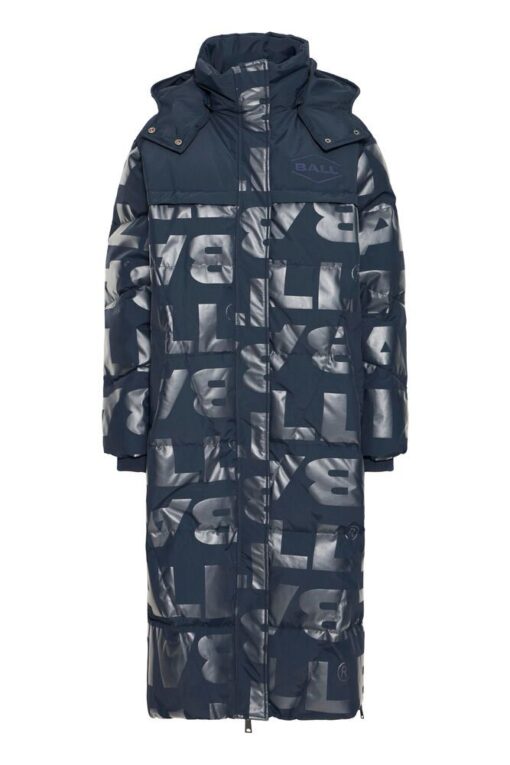 Ball – Basalvadore Long Coat - Blå - Billede 4