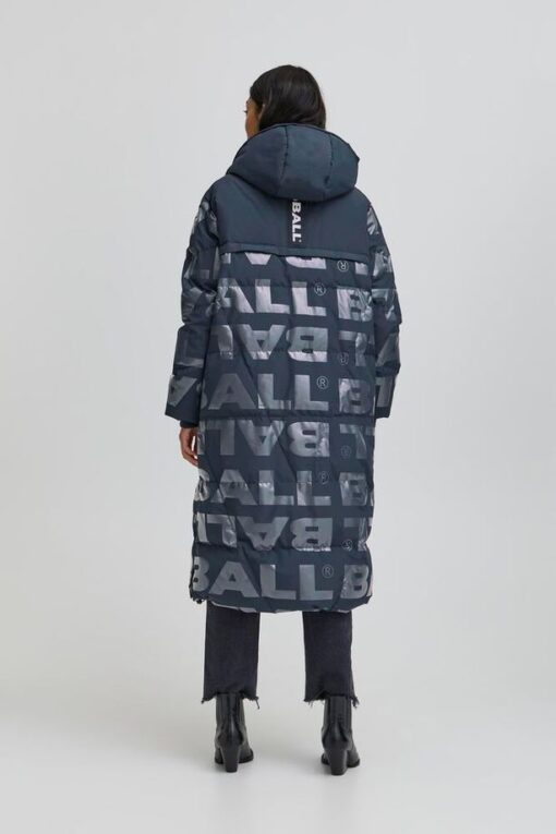 Ball – Basalvadore Long Coat - Blå - Billede 5