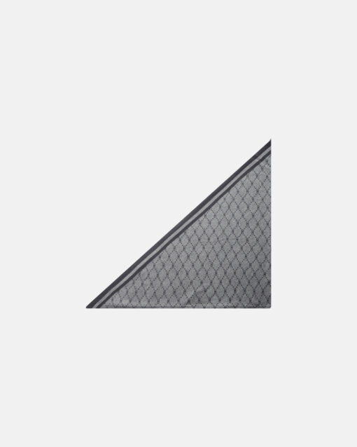 Hype The Detail – Triangle Scarf - Light Grey Melange - Billede 3