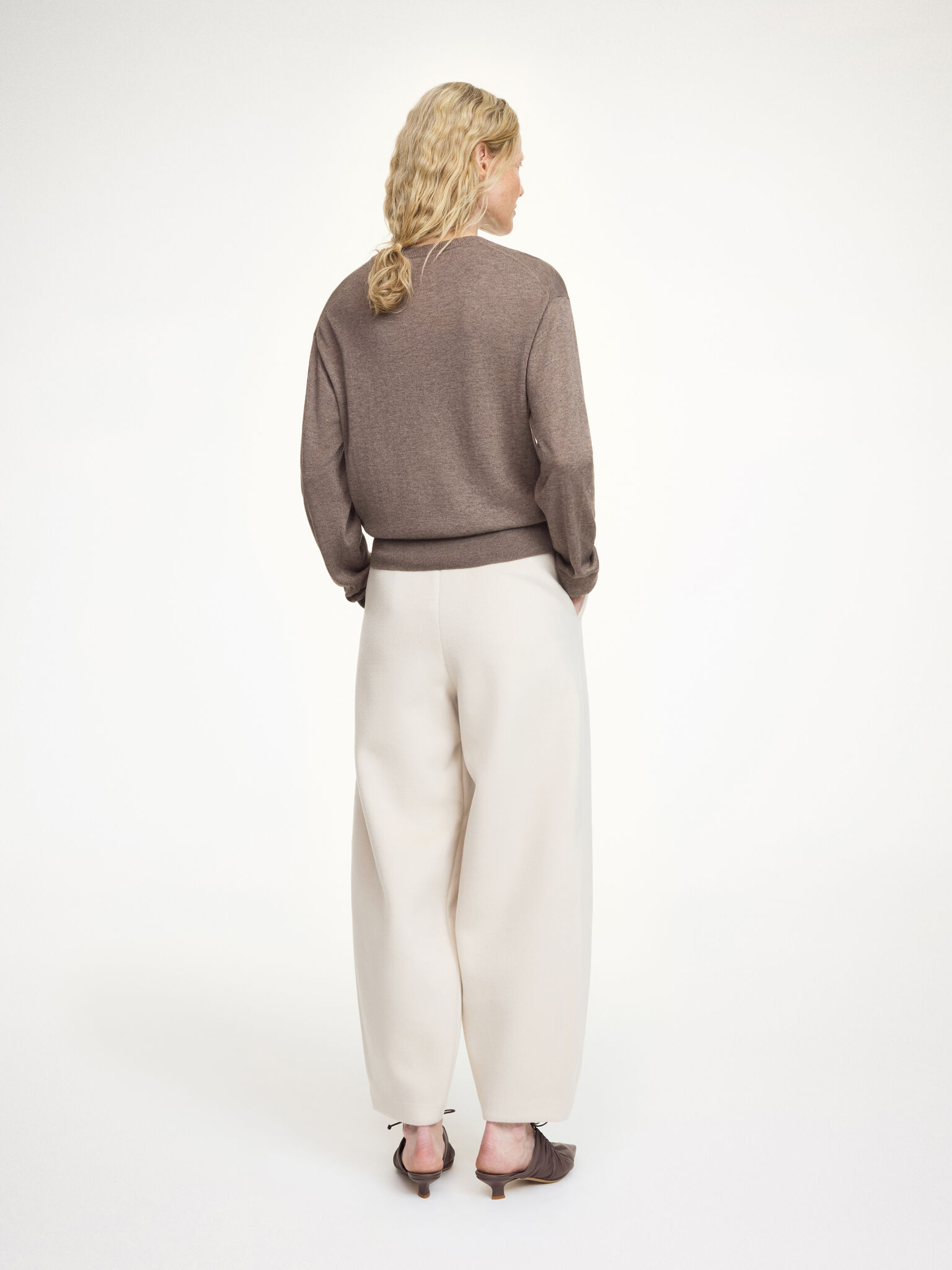 By Malene Birger – Mantea Sweater - Chocolate - Billede 4