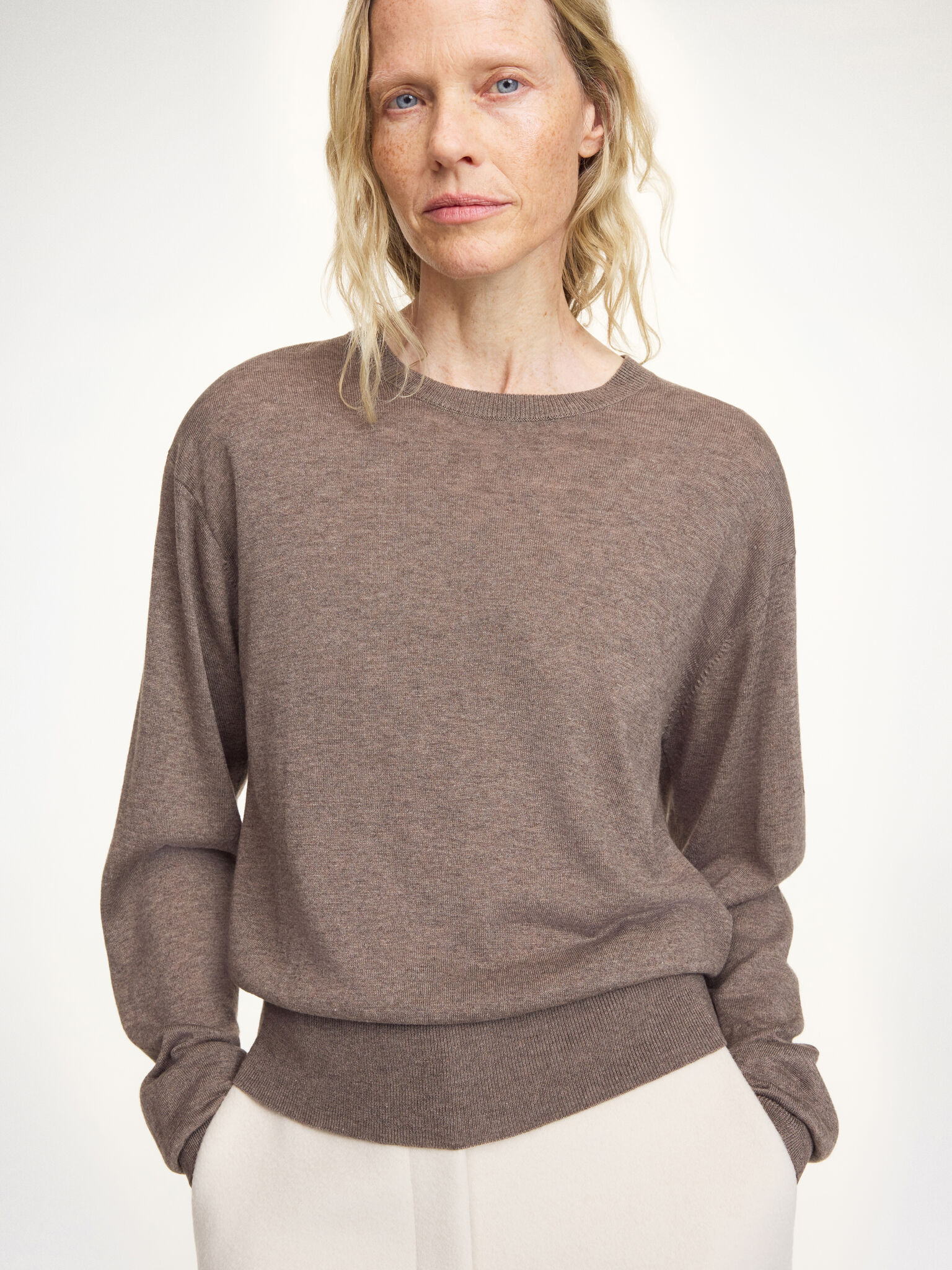 By Malene Birger – Mantea Sweater - Chocolate - Billede 3