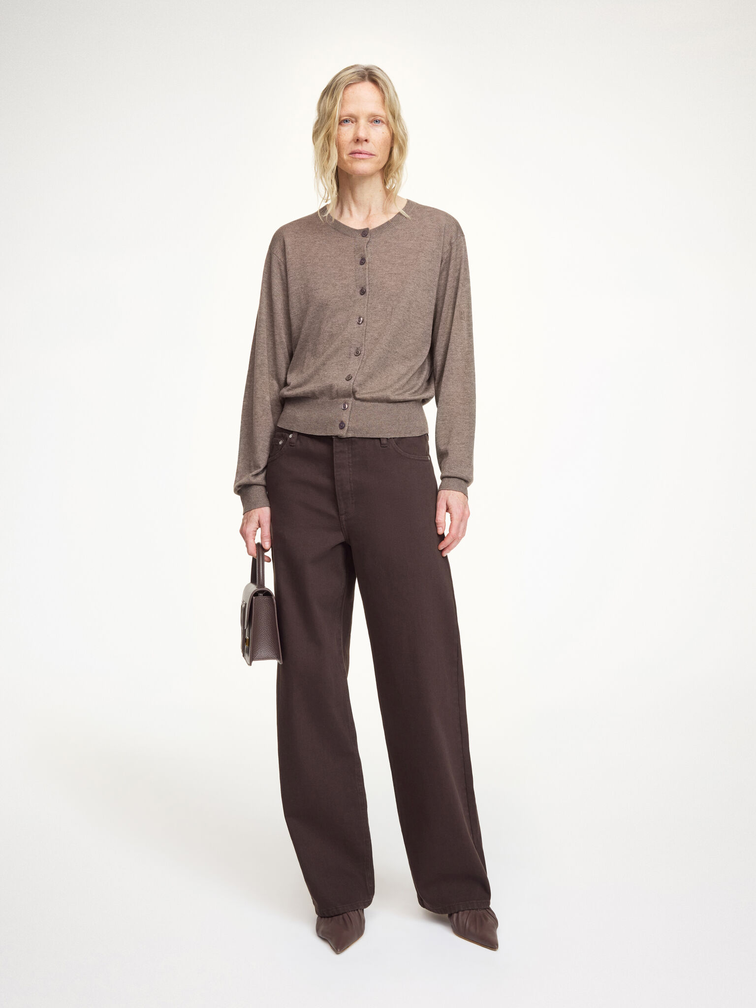 By Malene Birger – Montie Cardigan - Chocolate - Billede 2