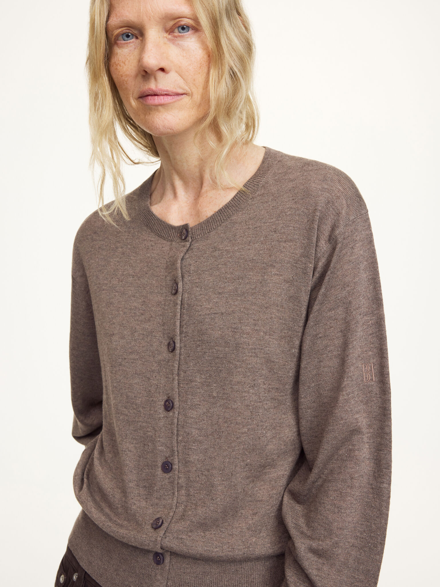 By Malene Birger – Montie Cardigan - Chocolate - Billede 3
