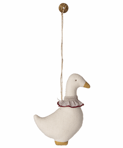 Alternative view of Maileg - Stof Ornament, Gås - Rød