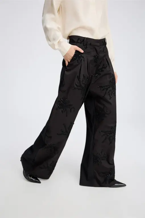 Munthe - Stormy Pants - Black - Billede 2