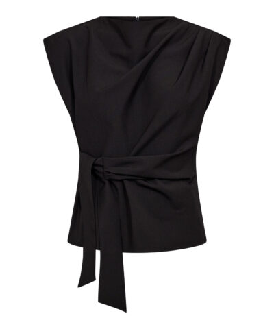 Alternative view of Co'Couture – NolanCC Pleat Top - Sort