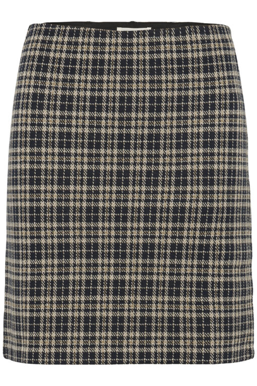 Part Two – CorinnePW Nederdel, Dark Navy Check - Billede 6