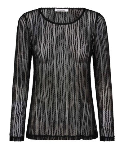 Alternative view of Co'Couture – BarbCC O-neck Blouse - Sort