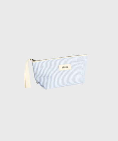 AIAYU Pouch Petite Mini Mix Air Blue – Økologisk toilettaske | Merci-Give
