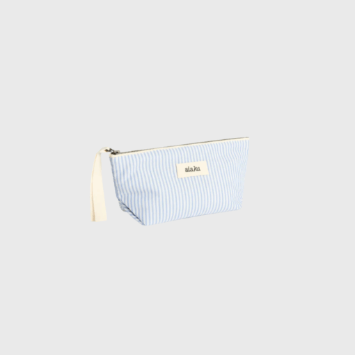 AIAYU Pouch Petite Mini Mix Air Blue – Økologisk toilettaske | Merci-Give
