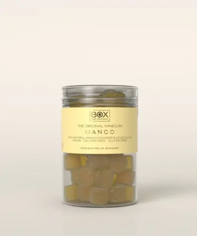 Alternative view of Box The Original – Tube Just The Winegum – Mango