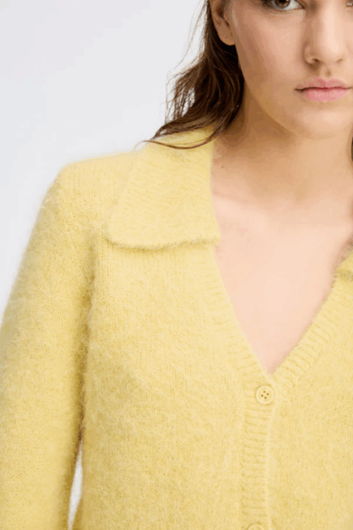 Munthe - Roxas Cardigan - Lemon - Billede 3