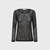 BarbCC O-neck Blouse fra Co'Couture er en klassisk sort bluse med rund hals og lange ærmer. Fremstillet i blød og strækbar kvalitet – perfekt som basis i enhver garderobe. Shop den hos Merci Give.
