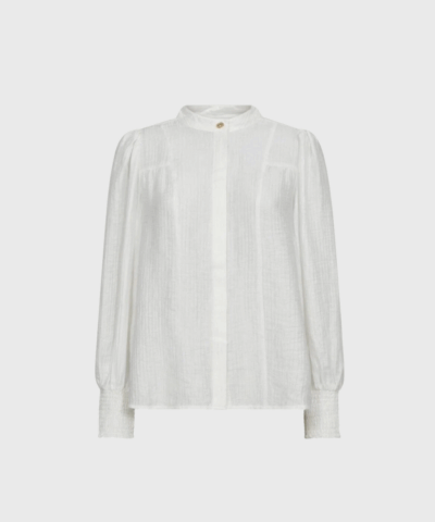 Co'Couture TassyCC Shirt – Hvid skjorte med stilrent udtryk