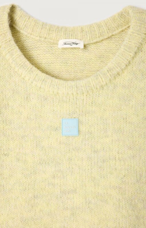 American Vintage - Women's jumper East - Gul - Billede 4