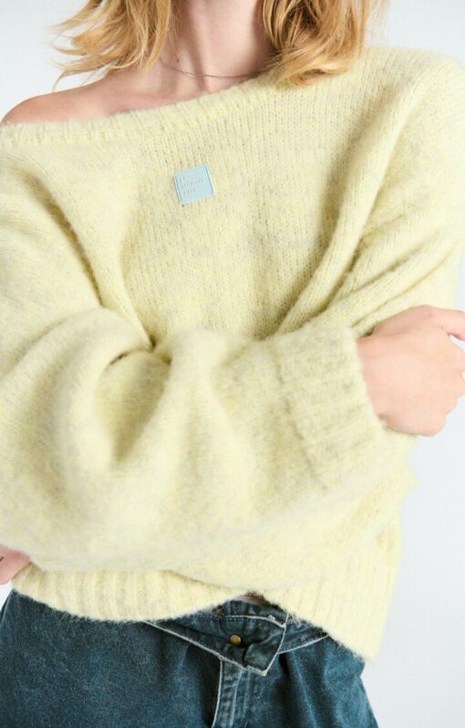 American Vintage - Women's jumper East - Gul - Billede 3