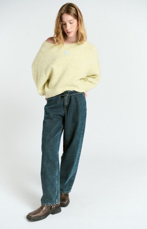 American Vintage - Women's jumper East - Gul - Billede 2